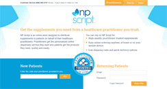 Desktop Screenshot of npscript.com
